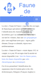 Mobile Screenshot of faunedefrance.org